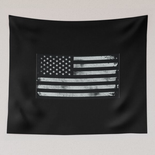 Item preview, Black American Flag designed and sold by Flirt-Teez.