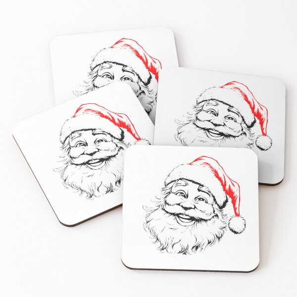 Item preview, Jolly Santa with Christmas Hat designed and sold by JollyCritters.