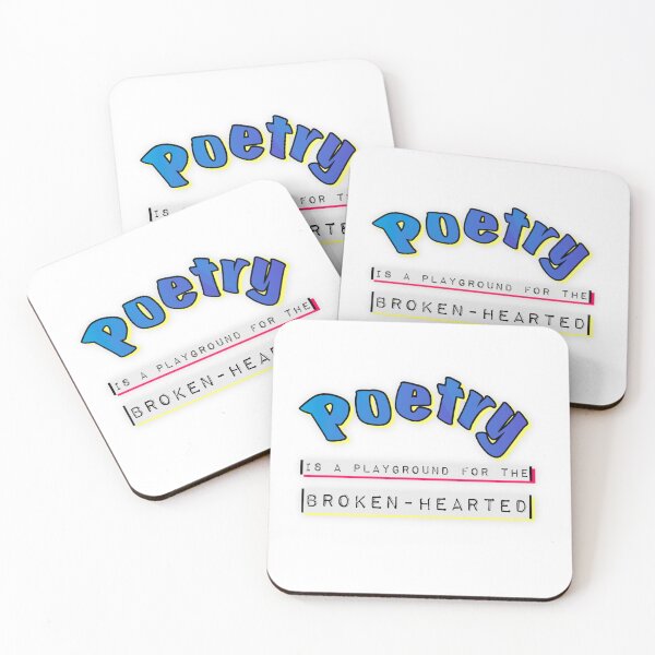 Item preview, Poetry is for the broken-hearted designed and sold by Vennie Kocsis.