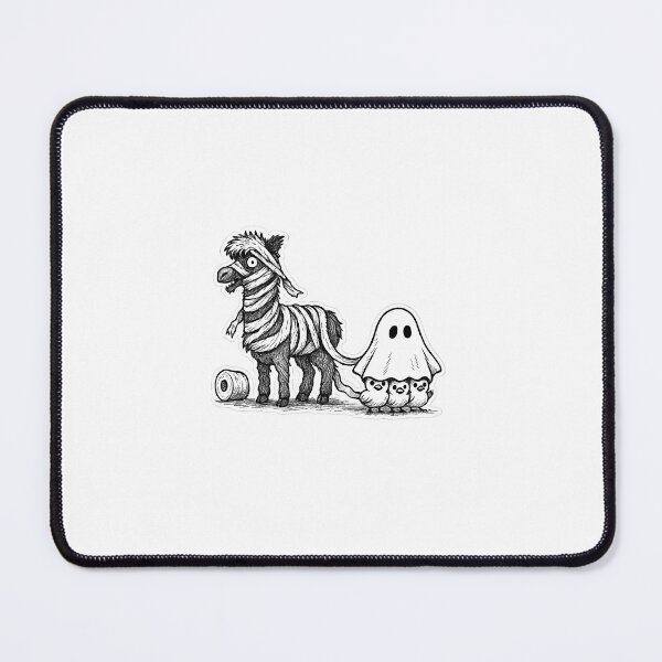 Item preview, Halloween llama with ghost chicks designed and sold by SeasonsofJess.