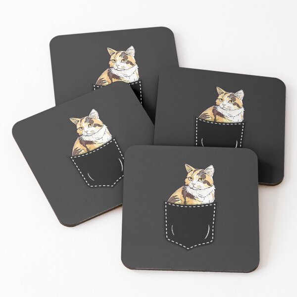 Item preview, Calico-Cat-Kitten-In-Pocket-Cute-Calico-Cat-Lovers designed and sold by rappadfdeuin.