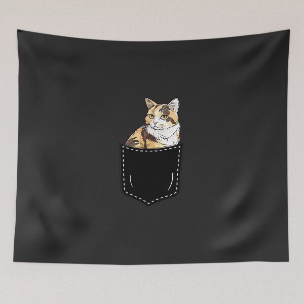 Item preview, Calico-Cat-Kitten-In-Pocket-Cute-Calico-Cat-Lovers designed and sold by rappadfdeuin.