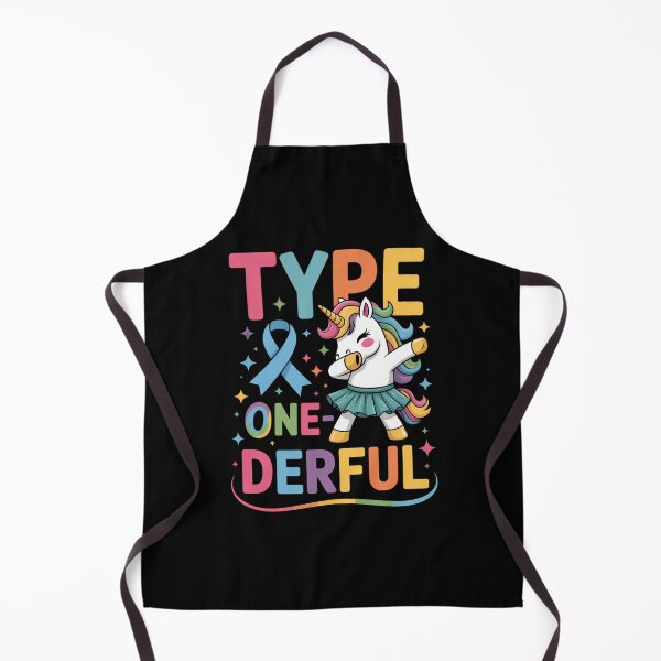 Item preview, Type 1 Diabetes One-Derful T1D Awareness Unicorn Dabbing designed and sold by savrmiller.