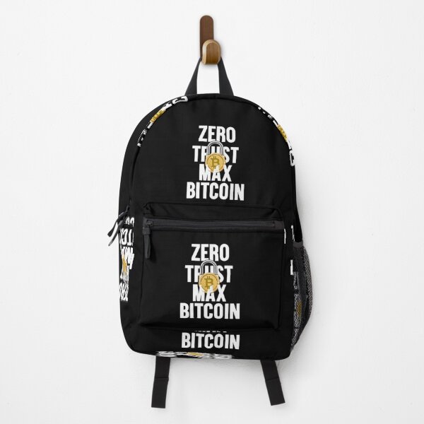Item preview, Zero Trust Max Bitcoin Graffiti Design designed and sold by RadDeck.