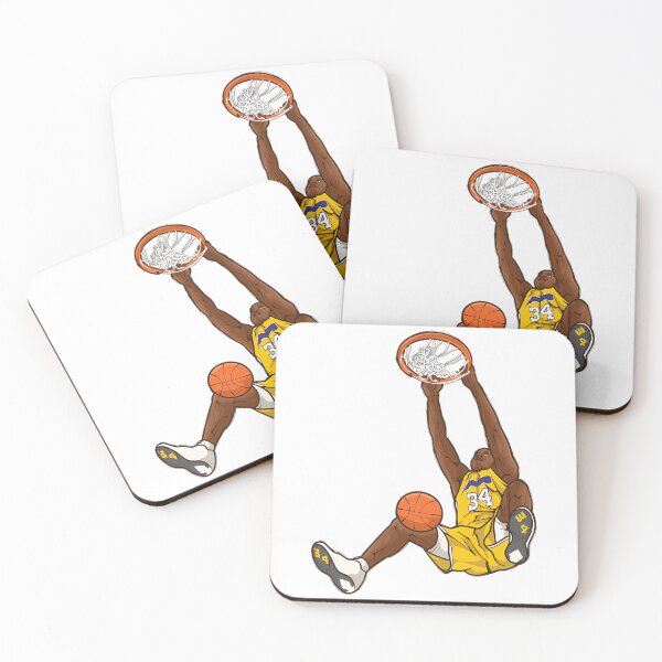 Item preview, Shaquille O'Neal Dunk Cartoon designed and sold by preziosodpq.