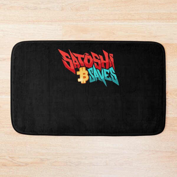 Item preview, Satoshi Saves Graffiti Bitcoin Design designed and sold by RadDeck.