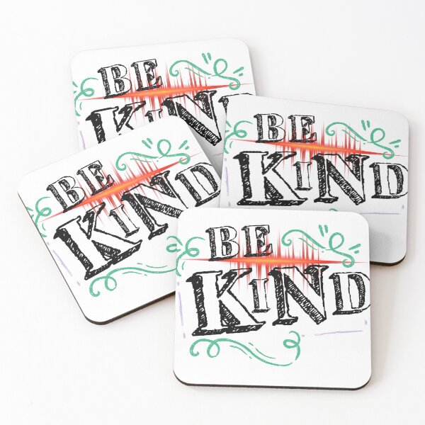 Item preview, Be Kind – Inspirational Quote Typography Design for Positivity & Kindness designed and sold by Happyfreedom.