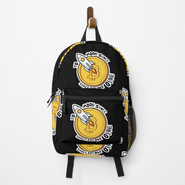 Item preview, To The Moon Since Day One Bitcoin Design designed and sold by RadDeck.