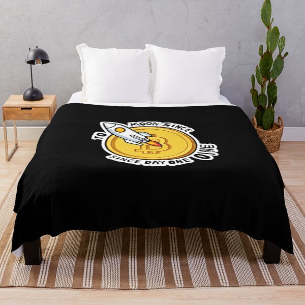 Item preview, To The Moon Since Day One Bitcoin Design designed and sold by RadDeck.