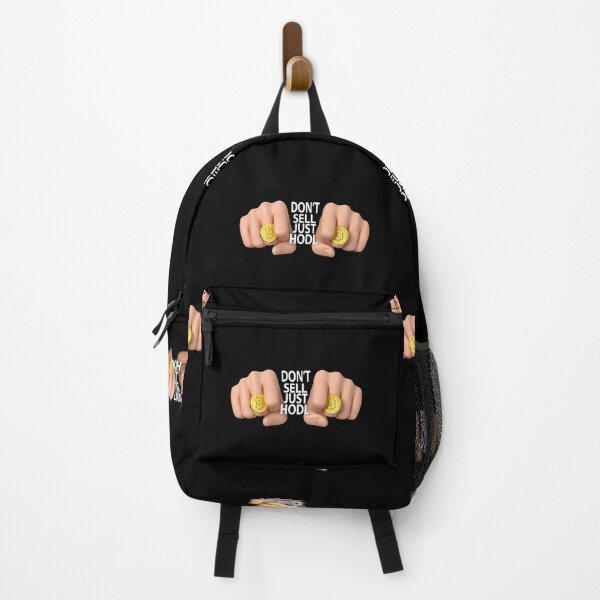 Item preview, Don’t Sell Just Hodl Bitcoin Graffiti Design designed and sold by RadDeck.