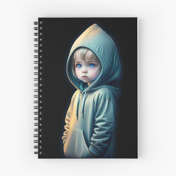 Item preview, Hoodie Kid Sticker designed and sold by Vennie Kocsis.