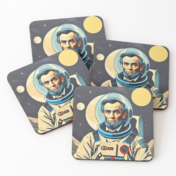 Item preview, THE RACE TO SPACE-ABE LINCOLN designed and sold by truthtopower.