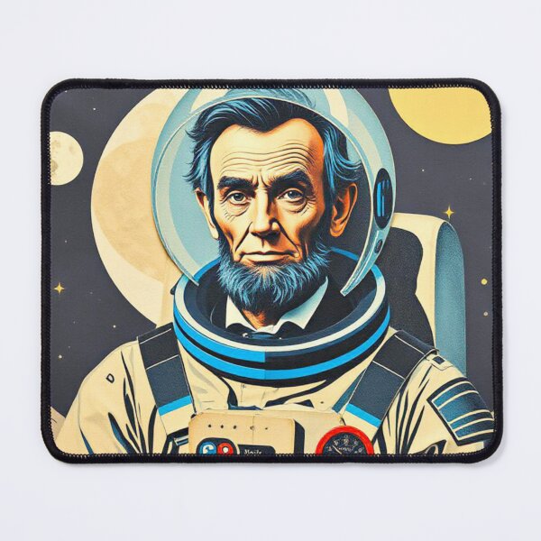 Item preview, THE RACE TO SPACE-ABE LINCOLN designed and sold by truthtopower.