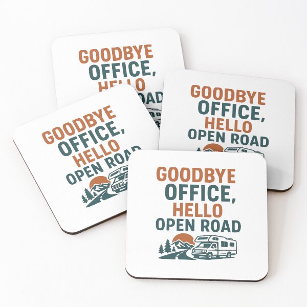 Item preview, Goodbye Office Hello Open Road  designed and sold by DailyDrivesct.