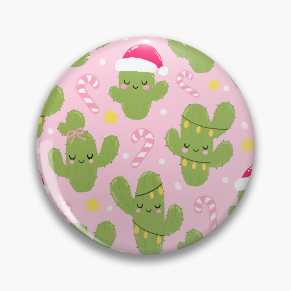 Item preview, Christmas cactus Santa Seamless Pattern  designed and sold by Sunnyneststudio.