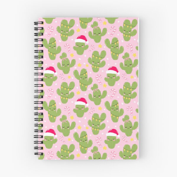 Item preview, Cactus navideño con patrón sin costuras de Papá Noel designed and sold by Sunnyneststudio.