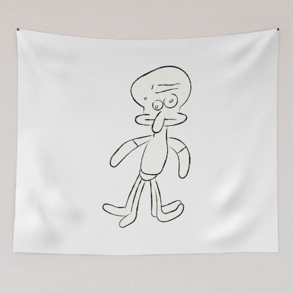 Item preview, Spongebob Doodle / Squidward doodle meme designed and sold by DibujandoPorfa.