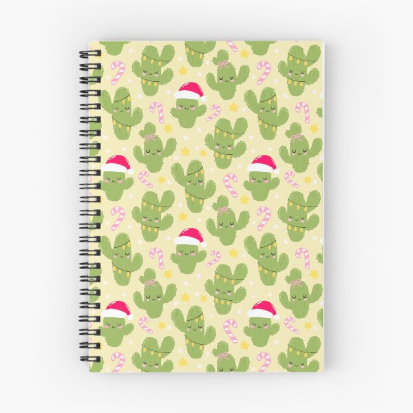 Item preview, Copy of Christmas cactus Santa Seamless Pattern yellow designed and sold by Sunnyneststudio.