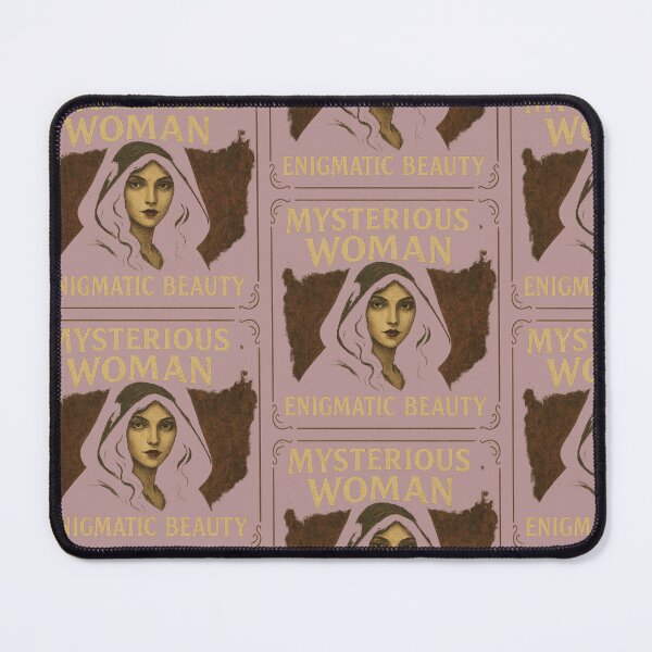 Item preview, Mysterious Woman – A Vintage Charm That Inspires Inquiry designed and sold by SoulDivina19.