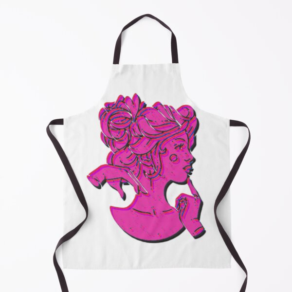 Item preview, Neon Pink Silhouette | Psychedelic Glitchcore Feminine Art designed and sold by BoneandBloomCo.
