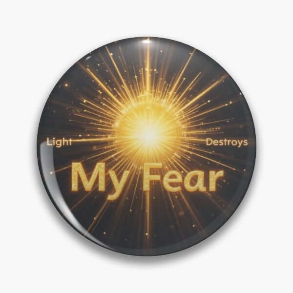 Item preview, Light Destroys My Fear- Christian Artwork designed and sold by GJ Kul.