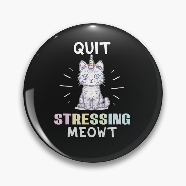 Item preview, Calming-Stress-Meditative-Cat-Humors designed and sold by levenswc.
