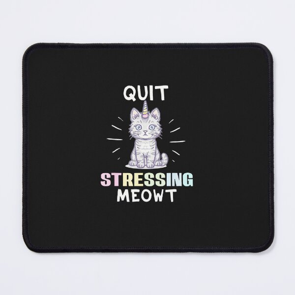 Item preview, Calming-Stress-Meditative-Cat-Humors designed and sold by levenswc.