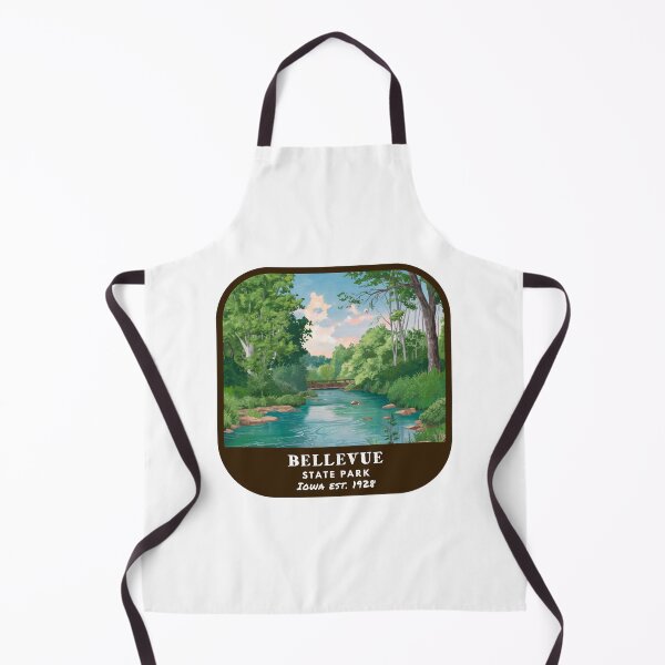 Item preview, Vintage Bellevue State Park (Iowa State Park) designed and sold by RabbitK.