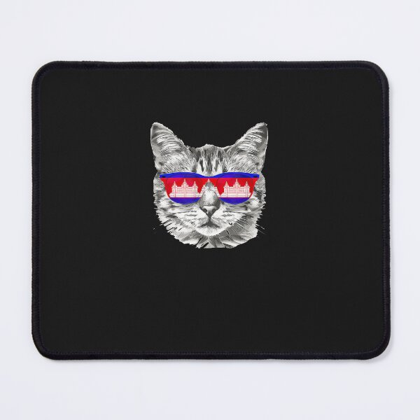 Item preview, Cambodian-Flag-Cat-Owner-Souvenirs-Products-Kitten-Cambodia designed and sold by levenswc.