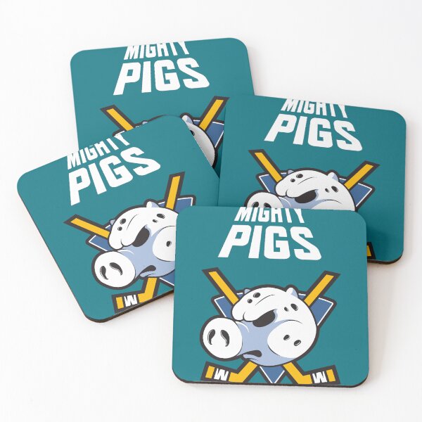 Item preview, Mighty Pigs (white text).png designed and sold by taenammar.