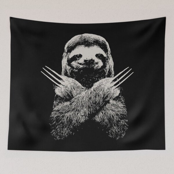 Item preview, Funny Wolverine Sloth Costume Best Gift for Sloth Lovers Lazy designed and sold by RevaNitzsche.