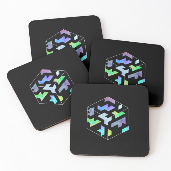Item preview, Geometric Space Cube designed and sold by RevaNitzsche.