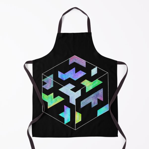 Item preview, Geometric Space Cube designed and sold by RevaNitzsche.