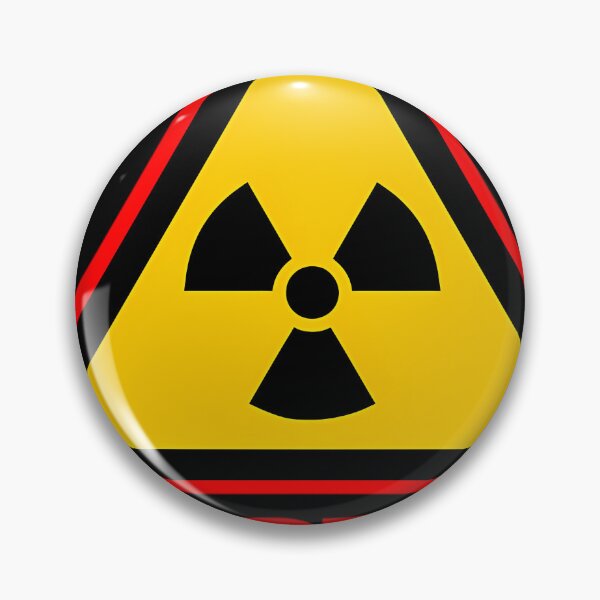 Item preview, 'Atomic Powered' Warning Sign 27 designed and sold by HILLERYELLEN4.