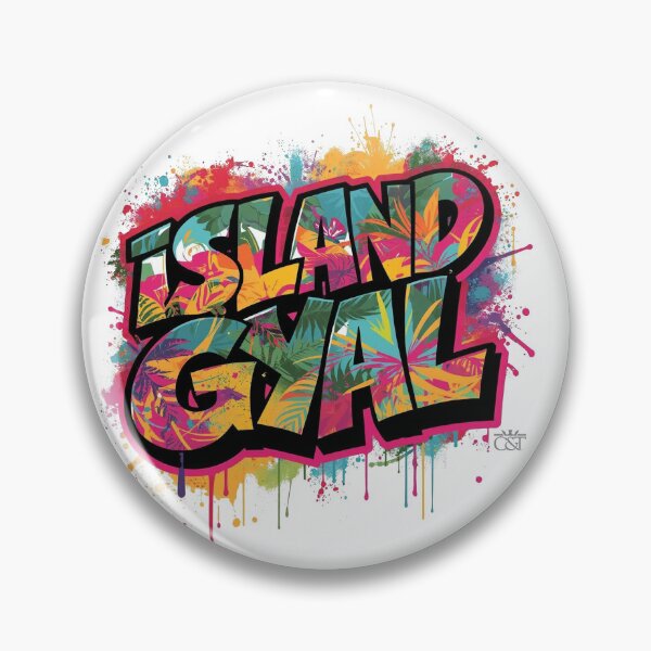 Item preview, Island Gyal Graffiti style designed and sold by C&T Wear.