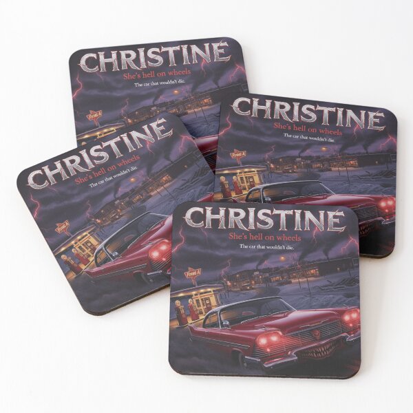 Item preview, Christine - Reimagined Stephen King Movie Poster Art designed and sold by Art's Diner.