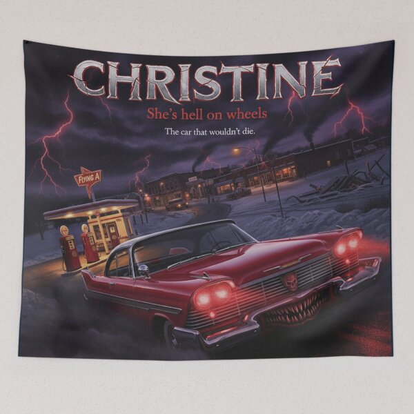 Item preview, Christine - Reimagined Stephen King Movie Poster Art designed and sold by Art's Diner.