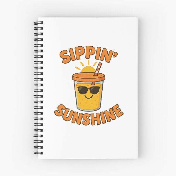 Item preview, Sippin’ Sunshine: Diseño divertido de batidos y vibraciones veraniegas designed and sold by LilMessyKitchen.