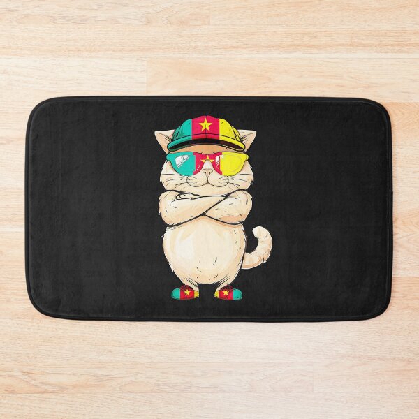 Item preview, Cameroonian-Flag-Cat-Mom-Souvenirs-Products-Kitten-Cameroon designed and sold by elleryngvodde.