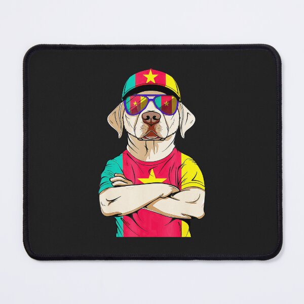 Item preview, Cameroonian-Flag-Dog-Mom-Souvenirs-Products-Dogs-Cameroon designed and sold by elleryngvodde.