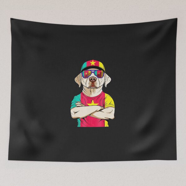 Item preview, Cameroonian-Flag-Dog-Mom-Souvenirs-Products-Dogs-Cameroon designed and sold by elleryngvodde.