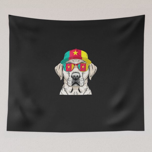 Item preview, Cameroonian-Flag-Dog-Owner-Souvenirs-Products-Dog-Cameroon designed and sold by elleryngvodde.
