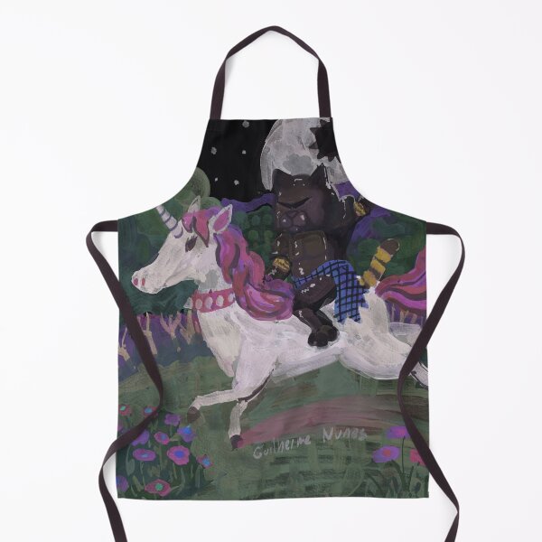 Item preview, cat knight and his unicorn designed and sold by guilhernunes.