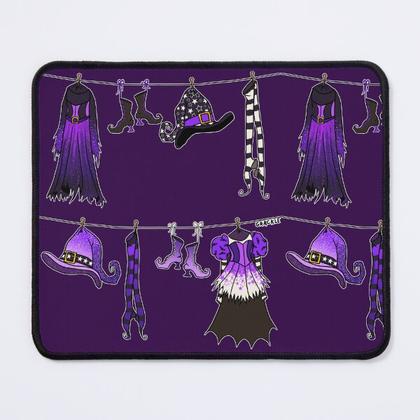 Item preview, Witches' Laundry Day (Purple Version) designed and sold by JanGrackle.