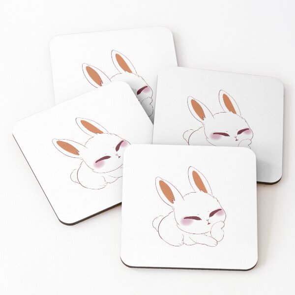 Item preview, Cute Blushing Bunny Illustration  designed and sold by Vothaojesse.