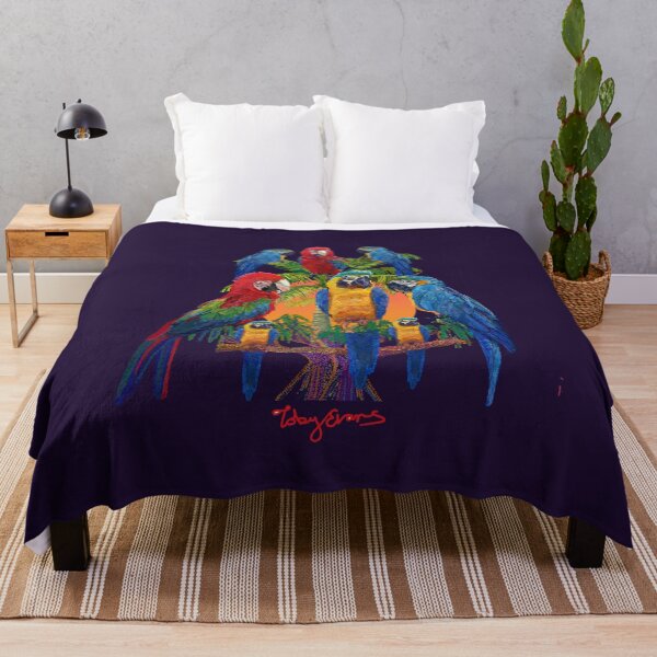 Item preview, Plumage Ritual: Sunset Macaws” designed and sold by Toby Evans.