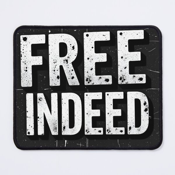 Item preview, FREE INDEED with texture designed and sold by Live2Give.