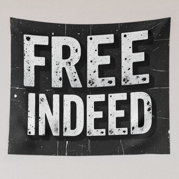 Item preview, FREE INDEED with texture designed and sold by Live2Give.