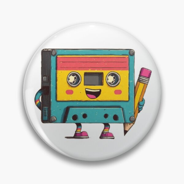 Item preview, Please Be Kind, Rewind – Retro Cassette Design designed and sold by AlexLineArt.