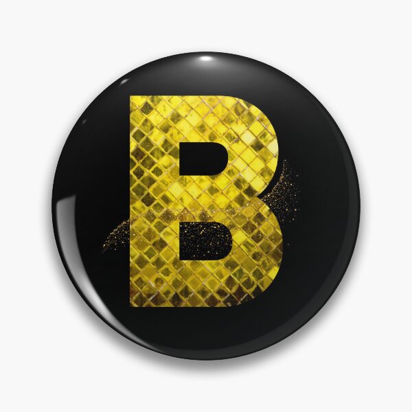 Item preview, Golden B with black designed and sold by Rbnano.